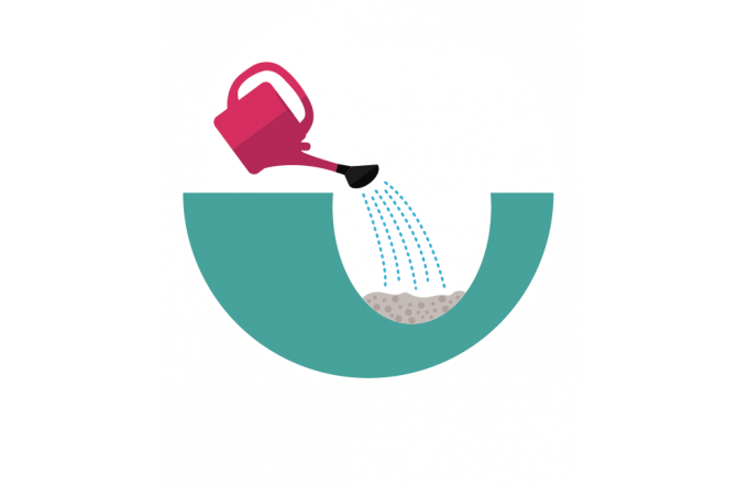 Verzorging van aangeplante boom