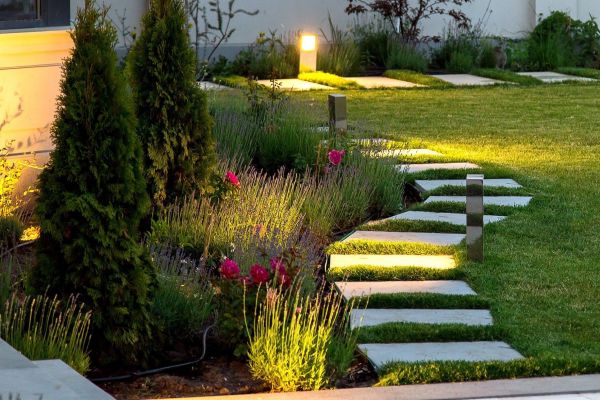 Tuin met gras: 10 inspirerende ideëen