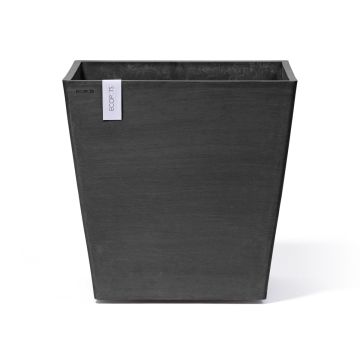 Ecopots Rotterdam Dark grey | Met wielen