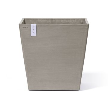 Ecopots Rotterdam Taupe | Met wielen